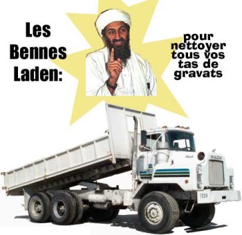 Les bennes laden